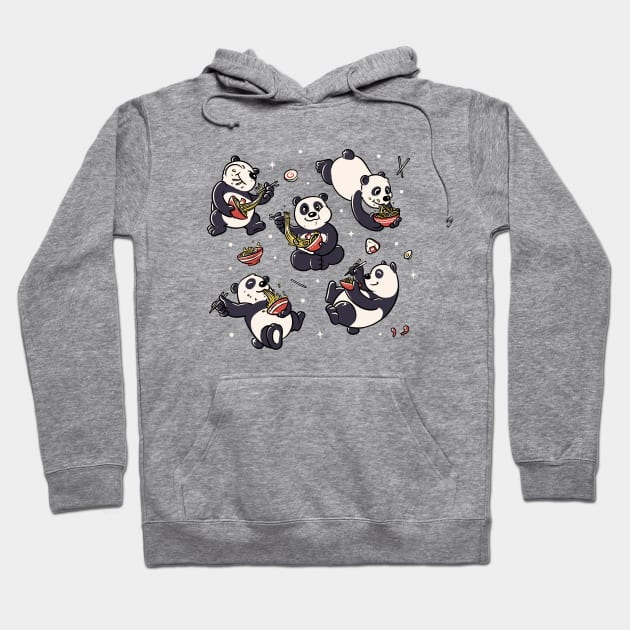 Ramen Pandas by Tobe Fonseca Hoodie by Tobe_Fonseca